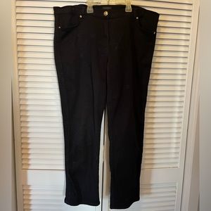 Escada Black Narrow Leg Pants